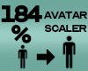Avatar Scaler 184%