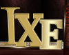 IXE GOLD LETTERS