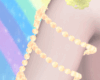 gold arm pearls ʚଓ