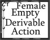 [ANA]EMPTY FEMALE ACTION