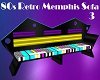 80s Retro Memphis Sofa 3