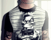 Shirt + tatoo