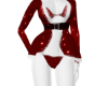 (BM) red holiday dress