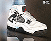 inc. Retro 4's Sneakers