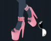 Pinku Jelly Heels