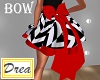 Red Add On Bow