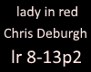 Chris Deburgh lady red 2