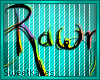 rawr sticker