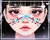 Ribbon face blue