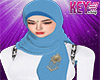 K* Afifa BlueSf Hijab
