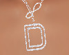 Infinity D Necklace