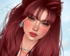 Azylia Red + bangs