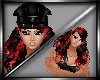 !QQ Hair for Hat Red/B