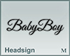 Headsign BabyBoy
