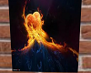 poster coeur flam