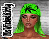 Green Weed Rag + Hair