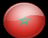 Morocco Button Sticker