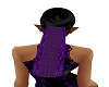 purple wedding veil