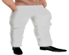 White formal pants