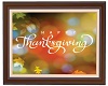 Happy Thanksgiving Frame