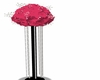 pink flower pillar