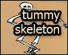tummy skeleton tatto