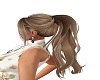 dusty brown ponytail