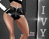 IV.Latex Black Shorts