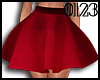*0123* Red Skirt