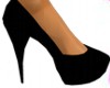 Black simple Cute Heels