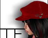 【t】 hat & Hair - RED