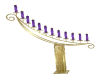 CAndle Arch Purple-Gold