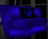 Blue Club Sofa