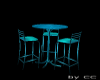 Neon Club Table & Chairs