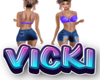 v jean short beach blue