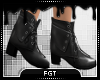 ✿| boots grey