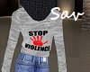 Stop Violence Sweatshirt