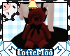 Lil Red Goth Bear Pack