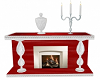 Fireplace Red&White