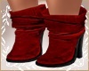 Red Ankle Boots