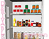 Pantry Cabinet Filled