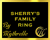 SHERRY'S FAMILY RING