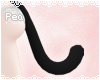 P! Neko Kitty Tail Blk