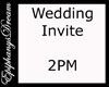 NE Wedding Invite 2pm