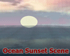 [J3J]Ocean Sunset Scene