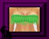 *L* Green Fringed Bandau