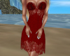 FRAN RED LACE DRESS