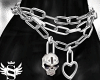 Belly Chains Skull&Heart