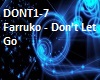 Don't Let Go-FarrukoPt1