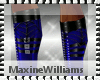 {MW}Platform boots blue